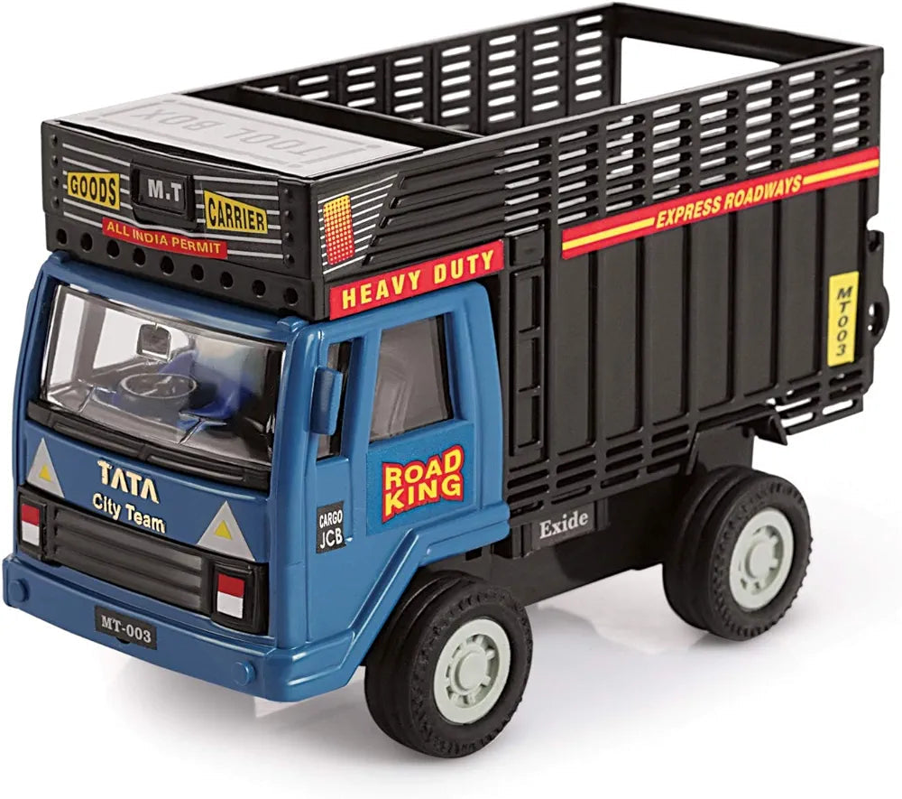 Buy Goods Carrier Maintenance Free Pullback Spring Action Race Toy Gift for Boys 3+ Years| Strong ABS Plastic| NO Sharp Edges| BIS Certified| Pack of 1| Color Green|Sams world š samstoy.inĀ Sams toy world shop in Ahmedabad GujaratĀ