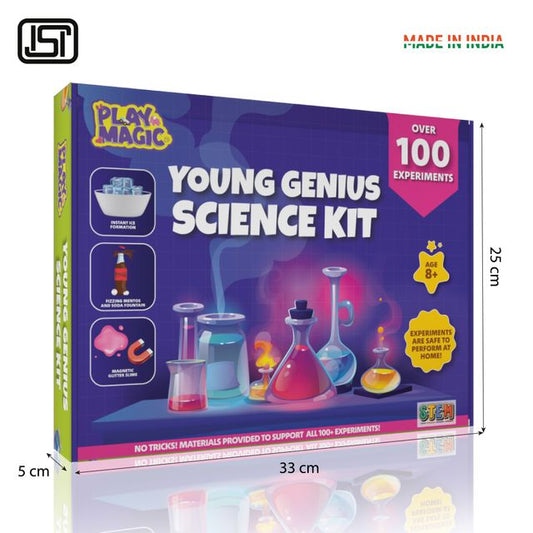 Buy Playmagic Young Genius Science Kit | use full school project|more activities|sams Toy world samstoy.in Sams toy world shop in Ahmedabad Gujarat