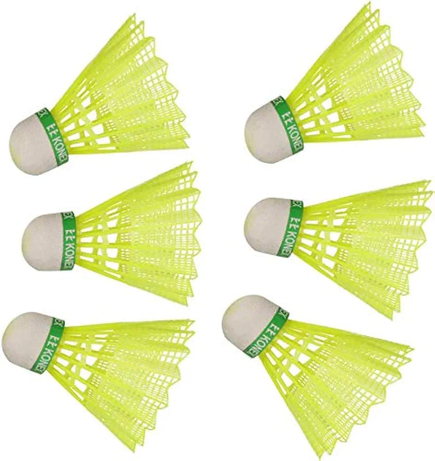 Buy Badminton Nylon Shuttlecock | Adults & Kids | Nylon Shuttlecock | Badminton Shuttlecock (konex)
2 pack samstoy.in Sams toy world shop in Ahmedabad Gujarat