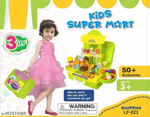 Buy 3 in 1 Shopping Market Toys For Kids| play with friends| with entertainment| Sams Toy world ahmedabad gujarat samstoy.in Sams toy world shop in Ahmedabad Gujarat
