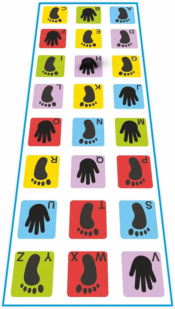 Buy Hopscotch Game | Jumbo Kids Play Mat (40" x 108" inches) | Unique Balancing Game | Large Size for 3 Years and up| Sams Toy world ahmedabad gujarat samstoy.in Sams toy world shop in Ahmedabad Gujarat