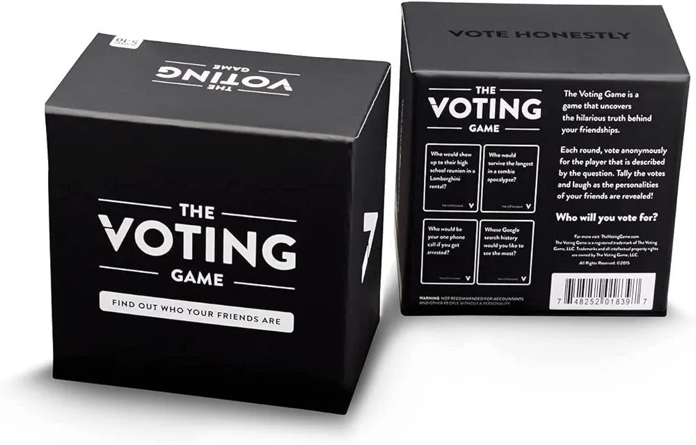 Buy The Voting Game | The Adult Party Game| play with friends for entertainment| Sams Toy world Ahmedabad Gujarat samstoy.in Sams toy world shop in Ahmedabad Gujarat