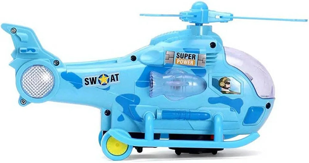 Buy Battery Opretor Helicopter Toy with Universal Function| Dynamic Music and Cool Lights|Pack of 1| Sam's toy world samstoy.in Sams toy world shop in Ahmedabad Gujarat