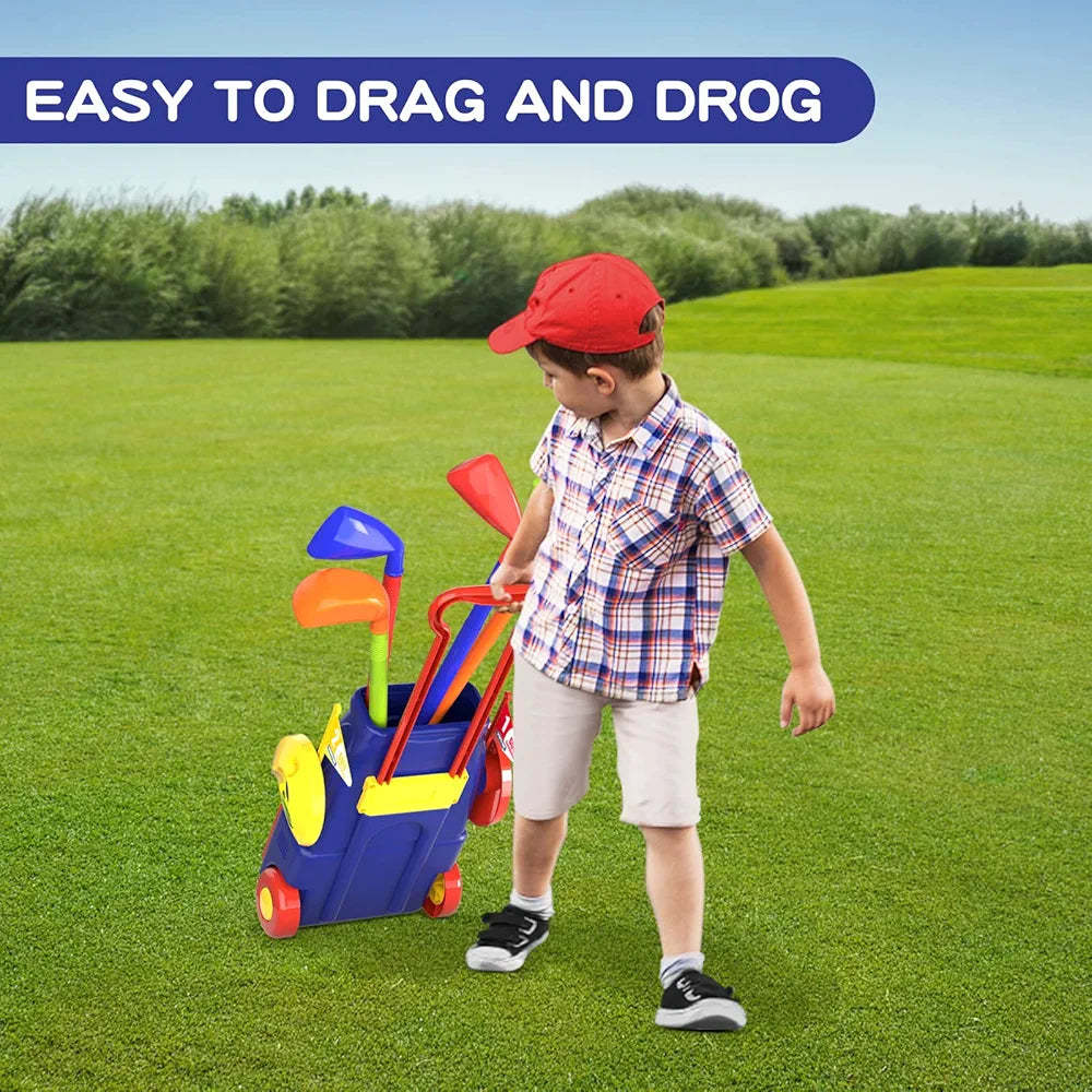 Buy Toddler Golf Set with Putting Mat samstoy.in Sams toy world shop in Ahmedabad Gujarat