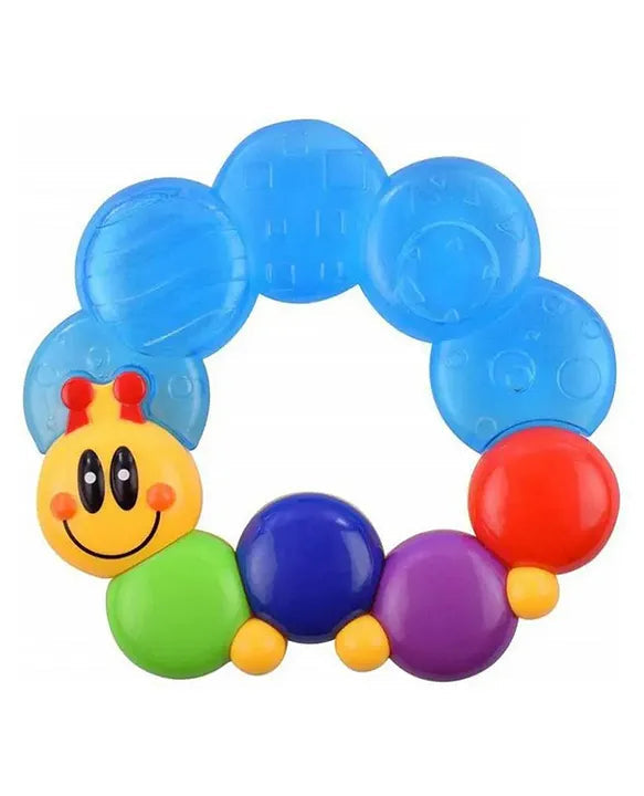 BPA Free Silicone Multicolor Rattle Baby Teether Toy Soother teether Pacifier Baby| Teether Age 6+ Months| Sams Toy world ahmedabad gujarat