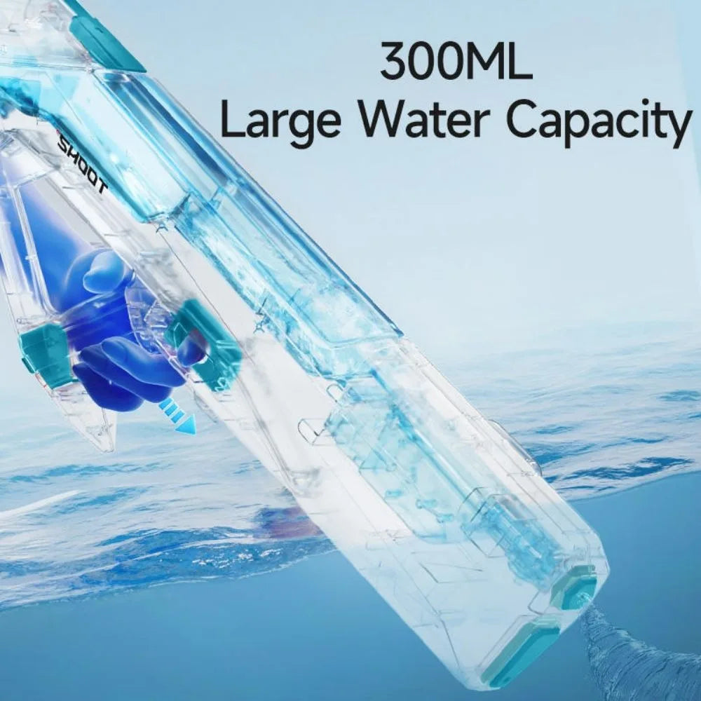 Best Electric Automatic Water Gun Toy | Battery Powered Holi Squirt Blaster | 1 Player | Age 5+ | Sams Toy Ahmedabad