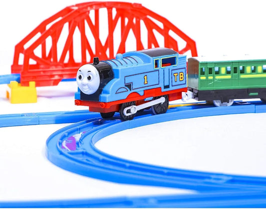 Buy Thomas Small Blue Train Toy Set Emits with Light and Sound Track Set for Kids|play with friends and family|Sams Toy world ahmedabad gujarat samstoy.in Sams toy world shop in Ahmedabad Gujarat