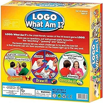 Buy LOGO WHAT AM ? BOARD GAME | play with family friend and party time| Sams Toy world Ahmedabad Gujarat samstoy.in Sams toy world shop in Ahmedabad Gujarat