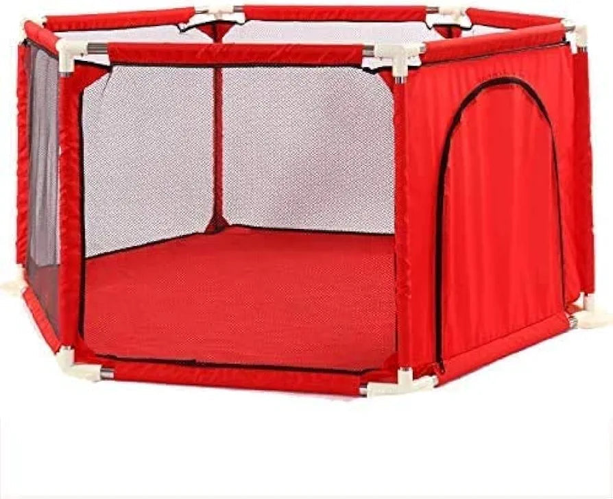 Buy Children's Infant Ball Pool| Detachable Strong Durable Hexagonal Kids Play Area| Playard Ocean Ball Pool for Babies Toddler|Newborn|Infant Safe Crawling| Balls are not Included |Sams world š samstoy.inĀ Sams toy world shop in Ahmedabad GujaratĀ