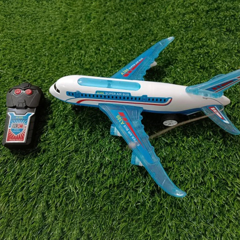Buy Musical RC Air Bus Toy with Lights & Sound for Boys & Girls 2-8| Battery Operated| Non-Flying| Sams world š samstoy.inĀ Sams toy world shop in Ahmedabad GujaratĀ
