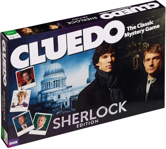 Buy Winning Moves Cluedo Sherlock Edition Board Game| play with friends and family | Sams Toy world Ahmedabad Gujarat samstoy.in Sams toy world shop in Ahmedabad Gujarat