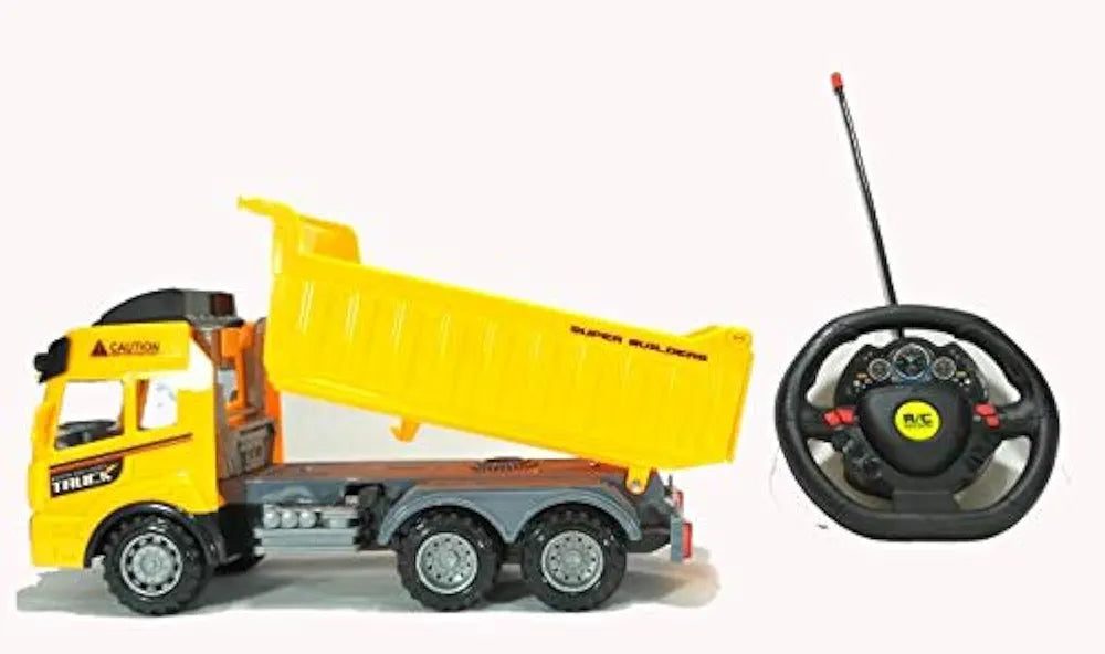 Buy Remote Control Truck Dumper Construction Toy | for kids. | Play anytime| Sams Toy world ahmedabad gujarat samstoy.in Sams toy world shop in Ahmedabad Gujarat