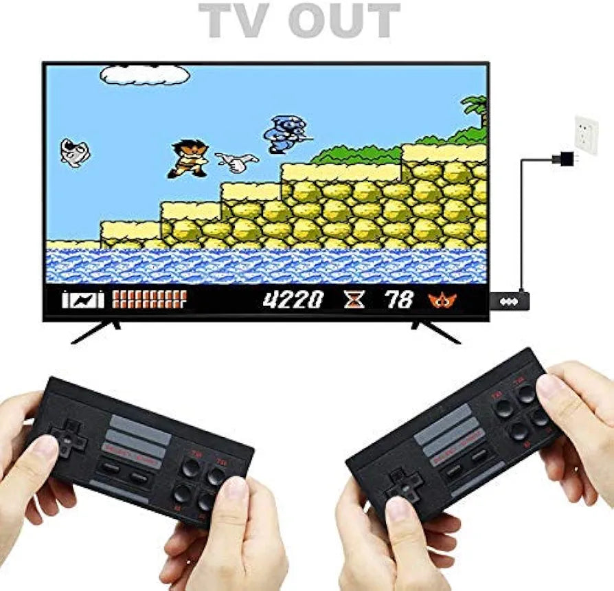 Buy TV Video Game Plug & Play| Wireless Video Game for Kids Classic 620 Inbuilt Games Box| with 2 Wireless Controller Family TV Video Game Classic Retro| Video Games HDMI & Support 2 Player|Sams world ahmedabad samstoy.in Sams toy world shop in Ahmedabad Gujarat