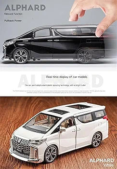 Buy Scale Finished Model Car 1/24 for Toyota  | Scale Diecast Model Cars with Sound and Light Business | Pullback Vehicle Miniature Replica Car| Sams world samstoy.in Sams toy world shop in Ahmedabad Gujarat