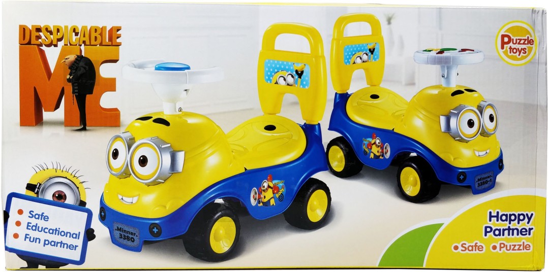 Buy Minion Race Kids Ride On Push Car for Toddlers Baby car Toy Children Rider & Infant Baby car Toys | Kids Suitable for Boys & Girls(1-3 Years)- Yellow| Sams world ahmedabad samstoy.in Sams toy world shop in Ahmedabad Gujarat