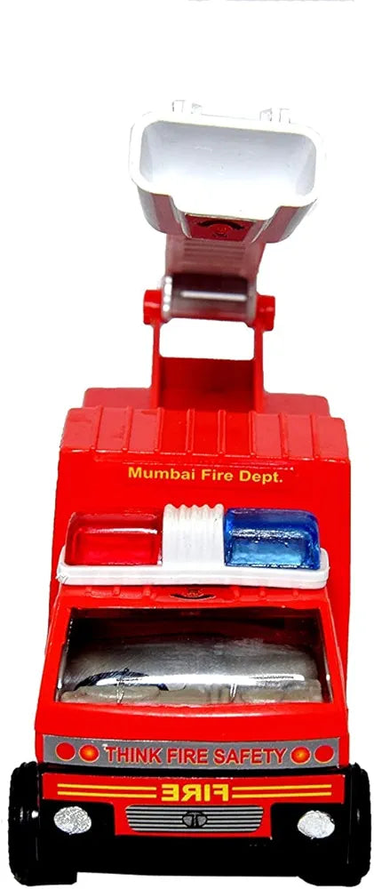 Buy Phactory Plastic Pull Back FIRE Brigade Movable FIRE Ladder Rescue Toy Truck for Kids| Pack of 1| Red samstoy.in Sams toy world shop in Ahmedabad Gujarat