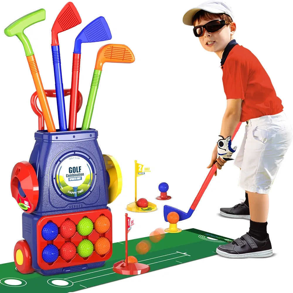 Buy Toddler Golf Set with Putting Mat samstoy.in Sams toy world shop in Ahmedabad Gujarat