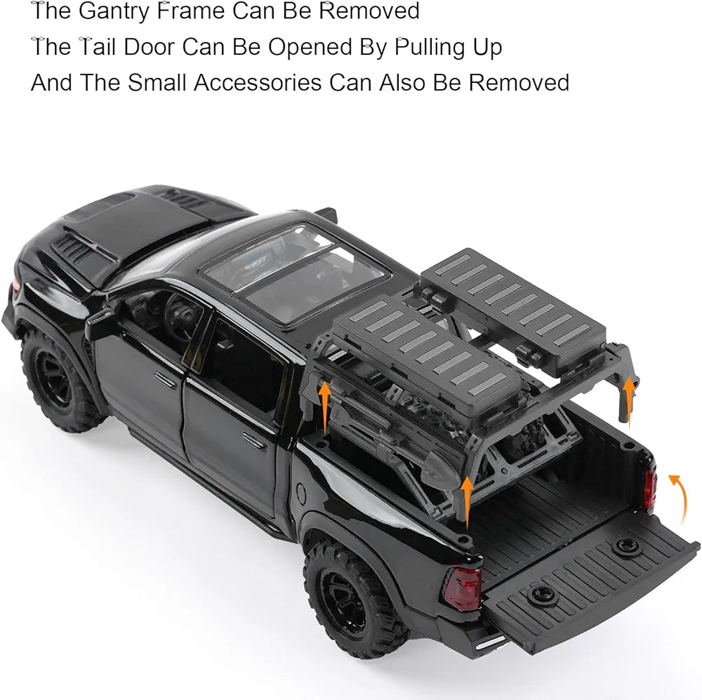 Buy Toy Dodge Mammoth Pickup Truck Model Car Vehicle Toy|  Kids Boys 3+ Years| Diecast Metal Truck with Sound and Light| Alloy Toy Truck for Kids Birthday Gift and Model Collection|Sams world š samstoy.inĀ Sams toy world shop in Ahmedabad GujaratĀ