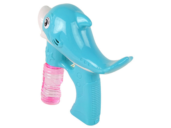 Buy Dolphin Blue Soap Bubble Machine |for kids entertainment| to children happiness| sams Toy world samstoy.in Sams toy world shop in Ahmedabad Gujarat