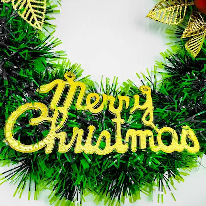 Buy Decoration Kit Mery Christmas Wreath 12 inch | Sams toy world Sam's Toy World Sams toy world shop in Ahmedabad Gujarat