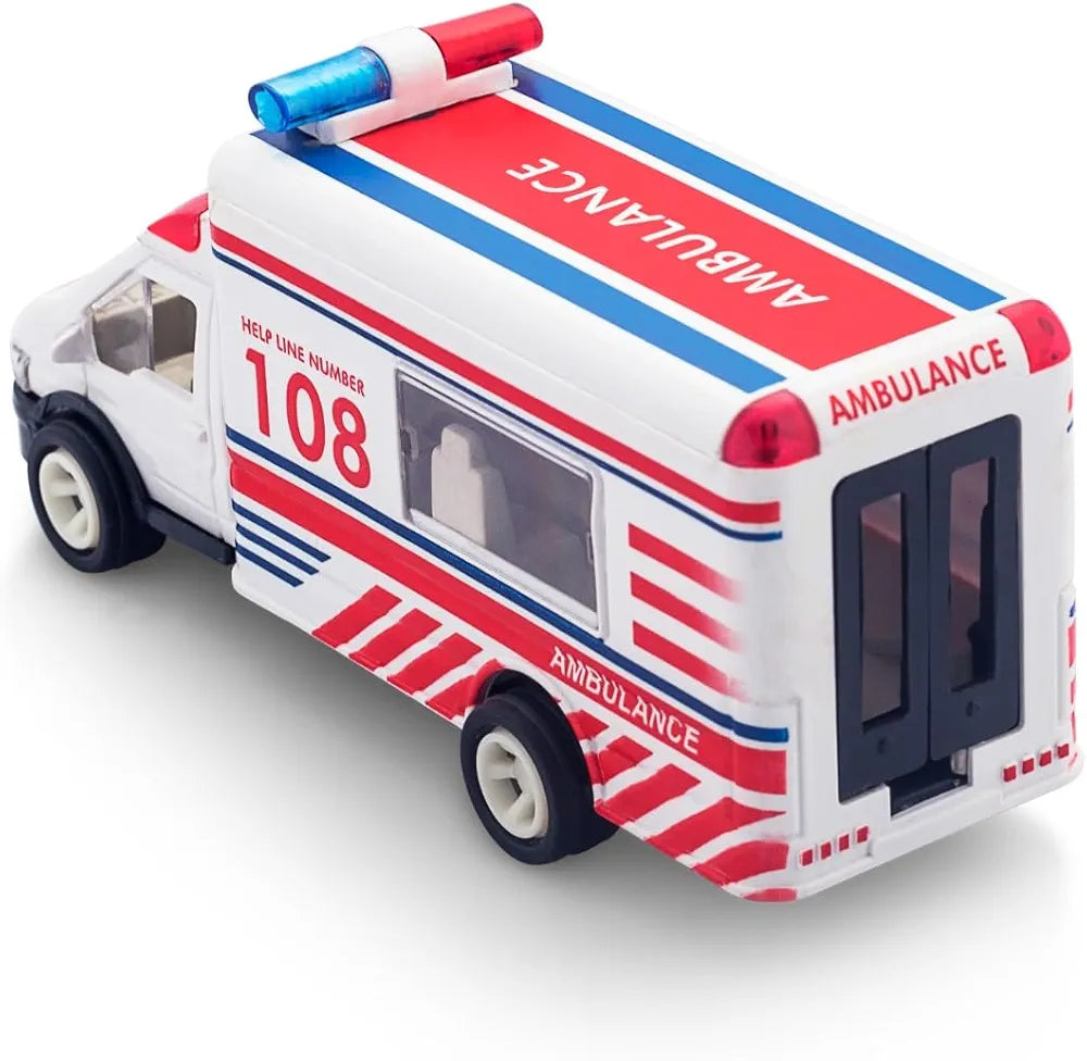 Buy Ambulance | Pull Back Truck Toy for Kids 3+| playing kids ambulance| when children make smile| Sams Toy world ahmedabad gujarat samstoy.in Sams toy world shop in Ahmedabad Gujarat
