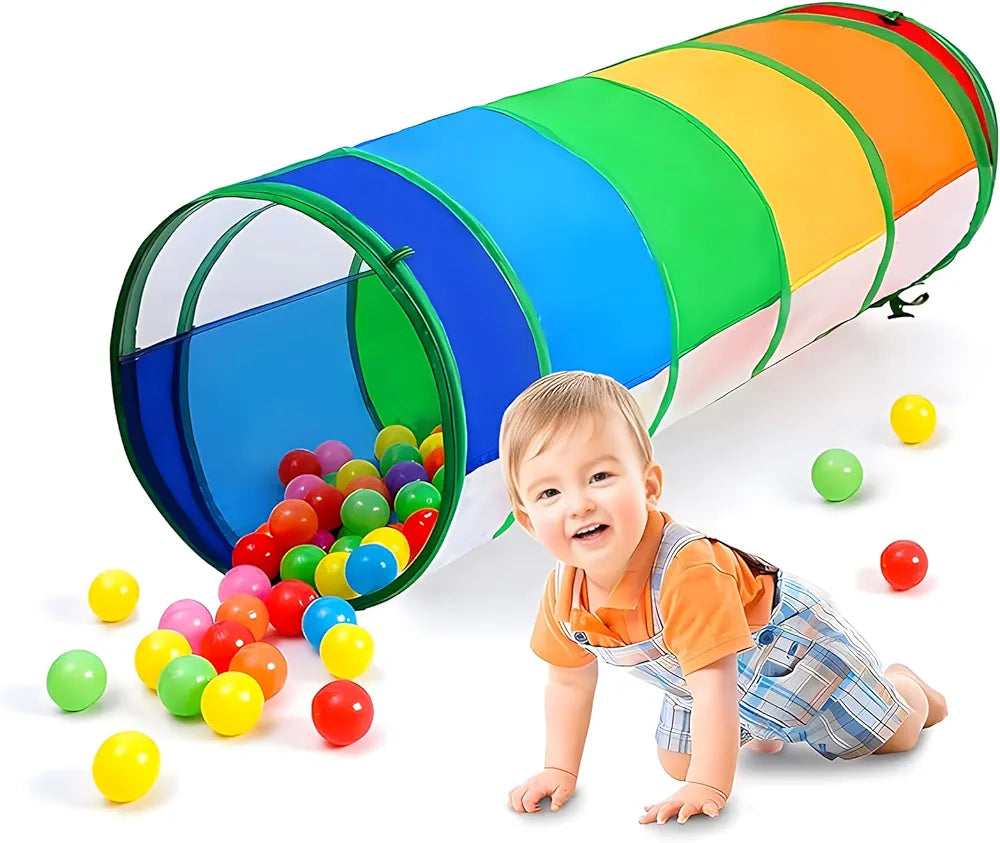 Buy Kids Play Tunnel for Toddlers| Baby Tunnel Pop Up Tunnels for Kids | Crawl Through Collapsible Toddler Tunnel Tent Breathable Mesh Tube Pet Crawl Indoor Outdoor Toy| samstoy.in Sams toy world shop in Ahmedabad Gujarat