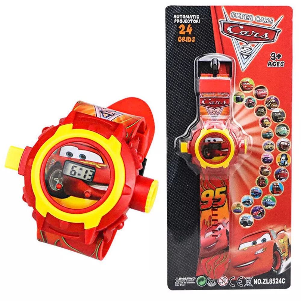 Buy Kids Cartoon Character Digital Wrist Watches Projection 24 Images Toy Watch for boys and Girls Gifts samstoy.in Sams toy world shop in Ahmedabad Gujarat