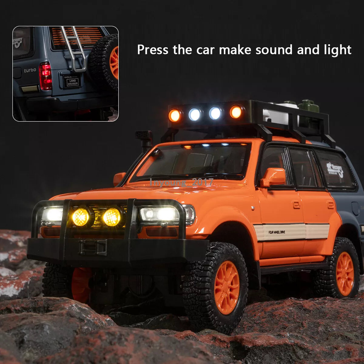 Buy Sams Toy 1:24 Land Cruiser LC80 Model Car Diecast Toy Cars Toy for Boy Kids Gift samstoy.in Sams toy world shop in Ahmedabad Gujarat