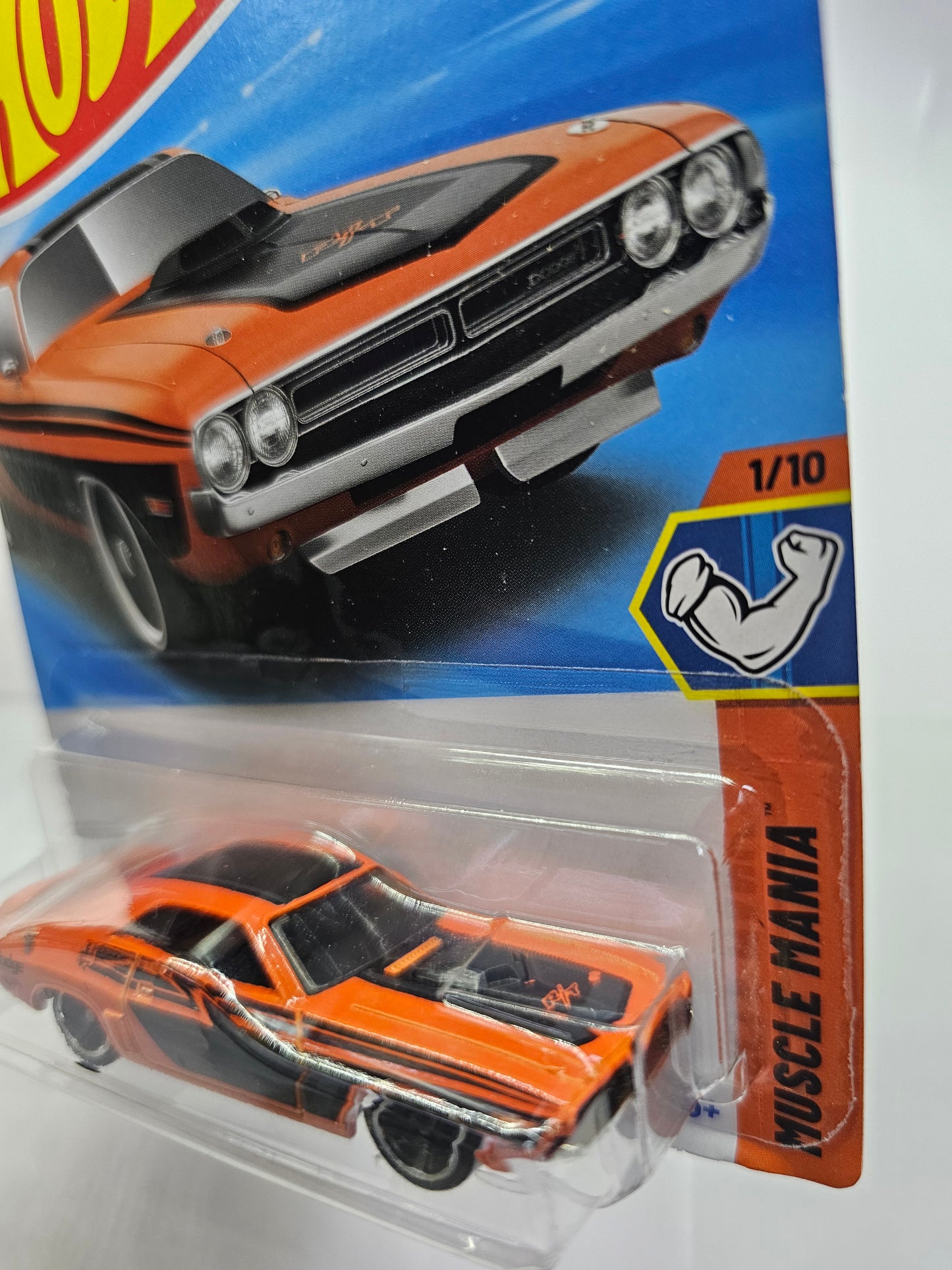 Hot Wheels muscle car toy in orange and black packaging buy toy hotwheel cars online Ahmedabad at Sam's Gujarat India