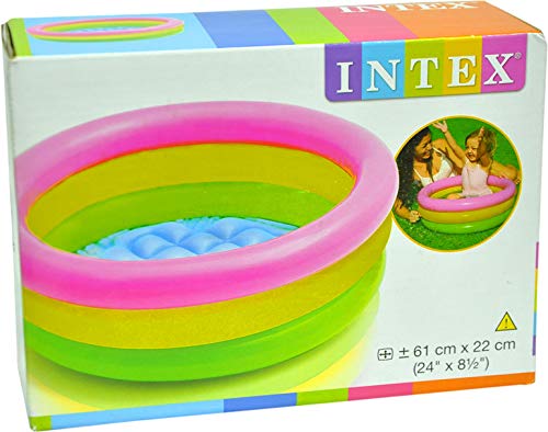 Colorful Intex 2ft diameter inflatable pool for babies in Ahmedabad by Sam's Toy, perfect for summer fun