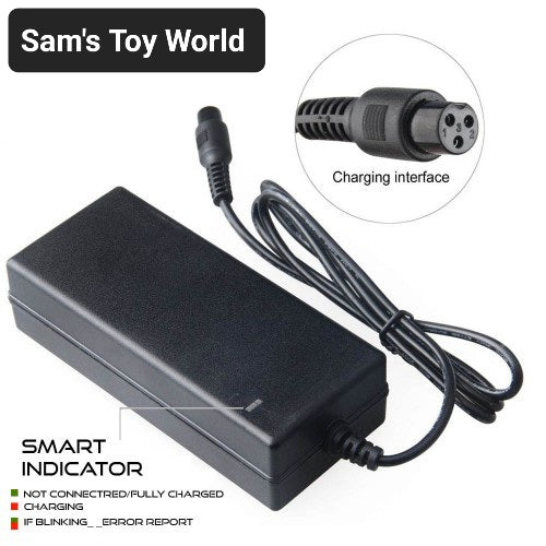 Black hover board sagway charger parts near me Ahmedabad with smart indicator and charging interface