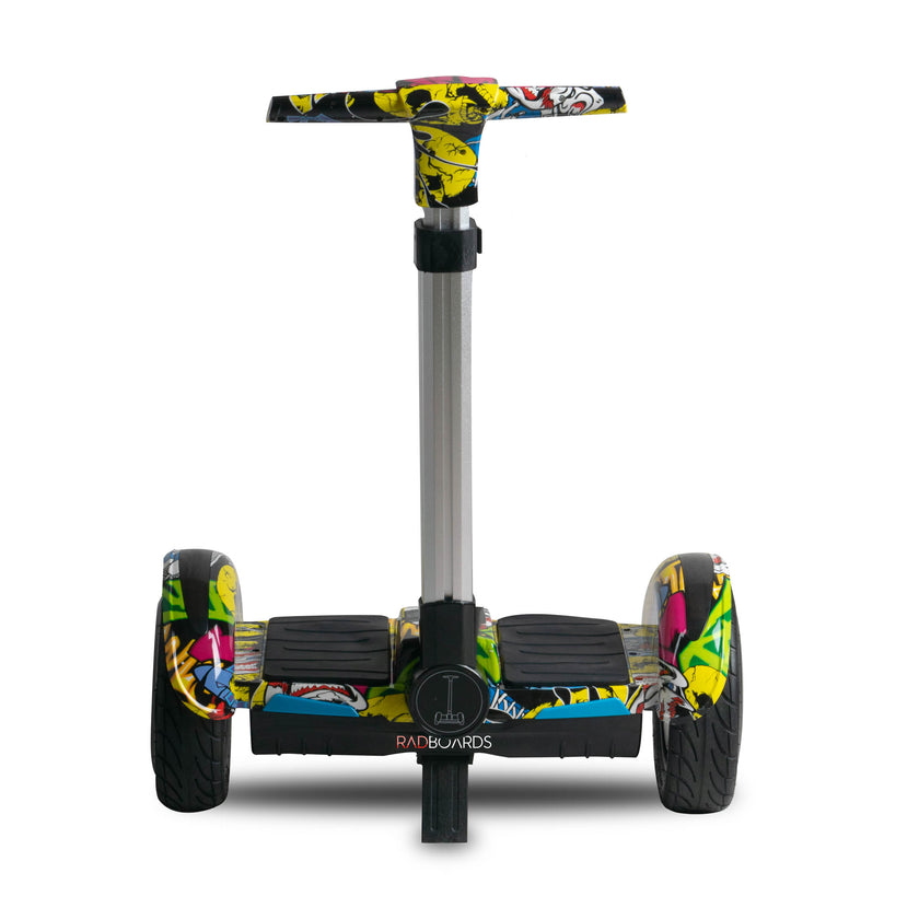 Colorful segway hoverboard with handle near Ahmedabad Gujarat India from samstoy.in outdoor play equipment