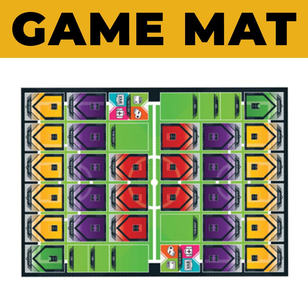 Topps Match Attax smart game pack game mat with colorful player card slots buy Match Attax smart game pack online India