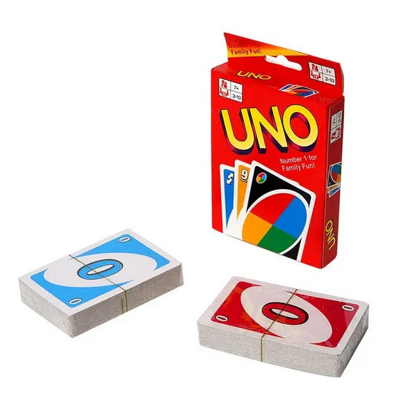 classic UNO game best price in Ahmedabad online Gujarat with red box and colorful playing cards