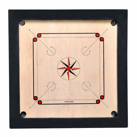 Buy Carrom Board Wooden - Club | 24x24 Size | 1 Inch Border | Sams Toy World Ahmedabad samstoy.in Sams toy world shop in Ahmedabad Gujarat
