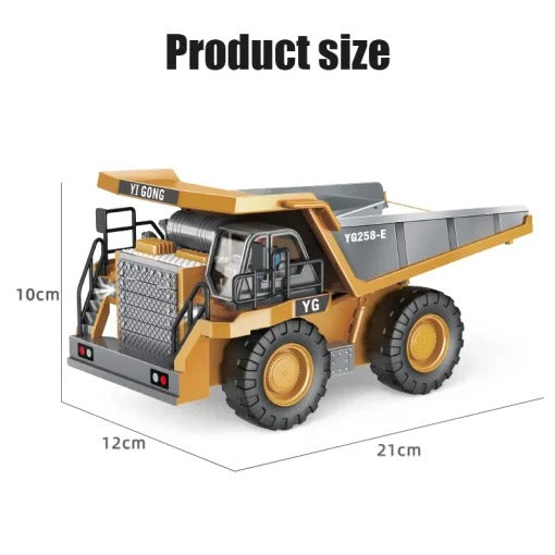 Remote control truck Traxxas in yellow with strong wheels for kids age 6 and up at Sam's Toy World