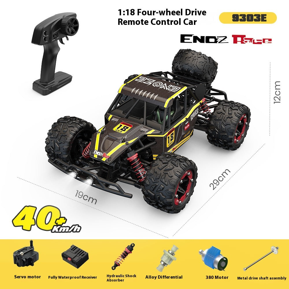 Four-wheel Drive Full-scale Remote Control High-speed Car Toy Big Foot Off-road Remote Control Car