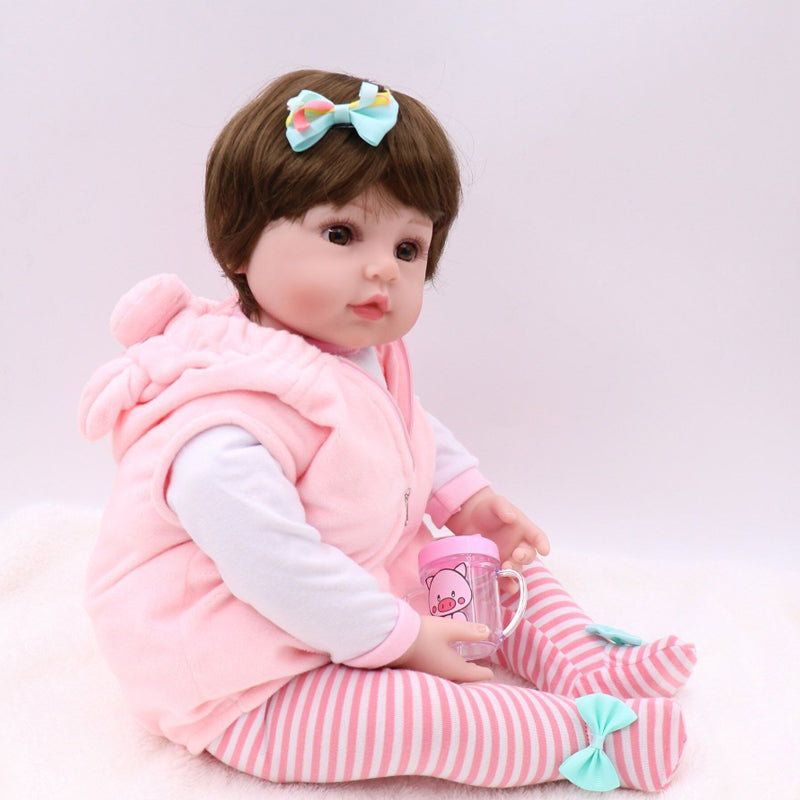Cute Silicone Simulation Ai Baby Doll Children Toy