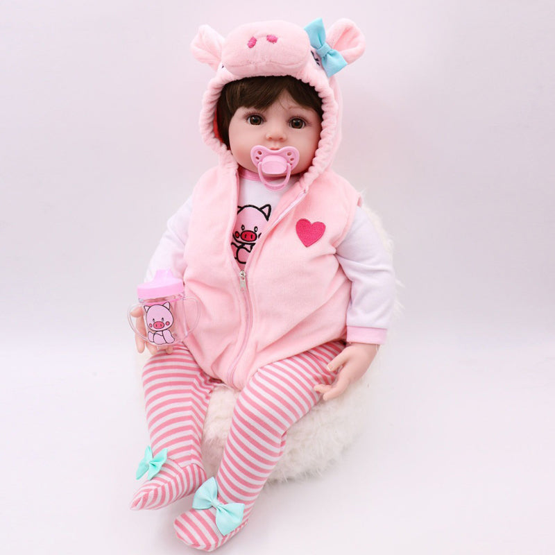 Cute Silicone Simulation Ai Baby Doll Children Toy