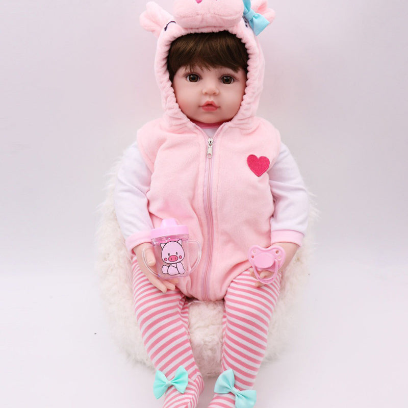 Cute Silicone Simulation Ai Baby Doll Children Toy
