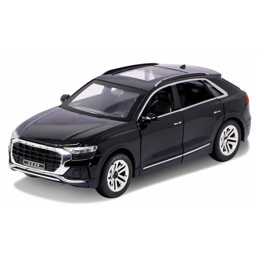 Sam's Toy World 1:24 Scale Exclusive Audi Q8 Metal Pull Back Diecast Toy Car For Boys And Kids Birthday Gift