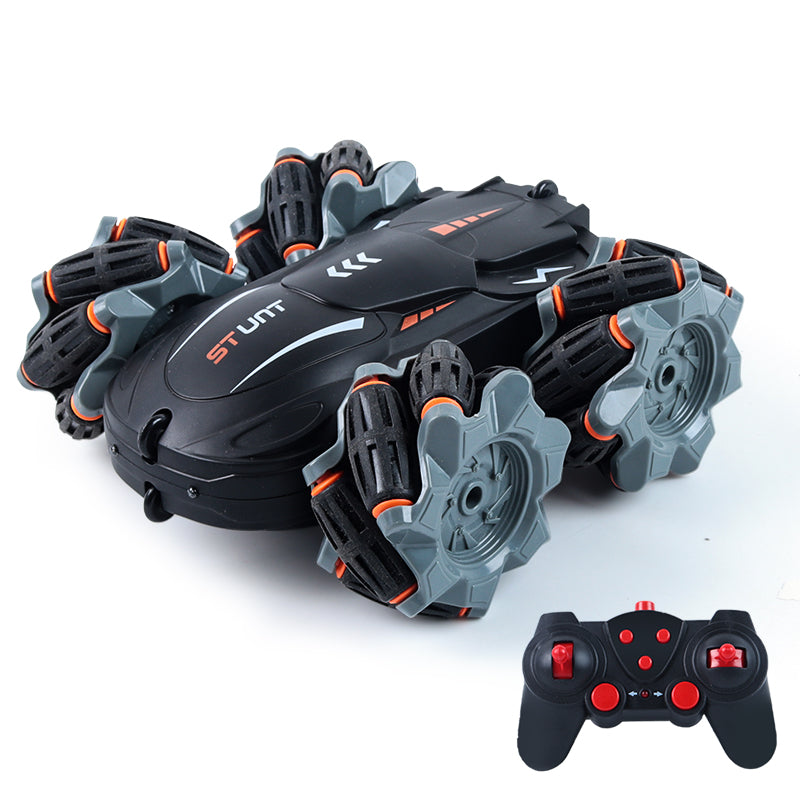 Children's Remote Control Stunt Double-sided Car Rotating Lights