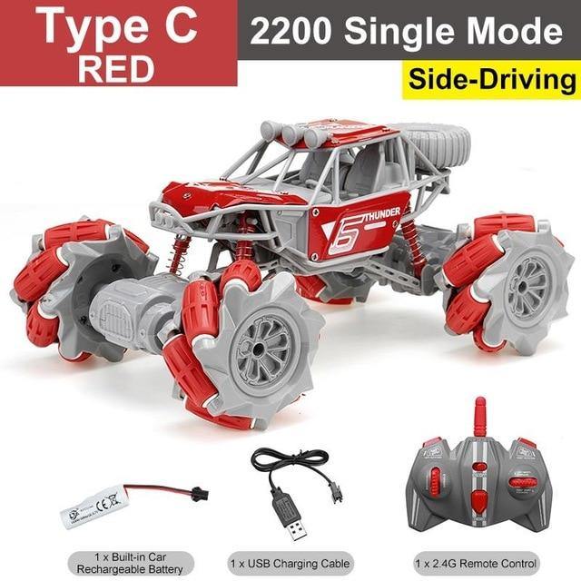 Buy 2.4GHz 4WD RC Car Radio Gesture Induction Music Light Stunt Twist Remote Control Car Road Drift Vehicle RC Gifts for Children - sams toy world shops in Ahmedabad - call on 9664998614 - best kids stores in Gujarat - Near me - discounted prices