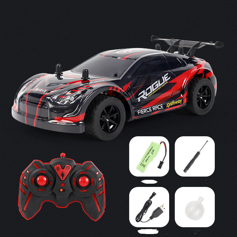 Rogue 2.4G Remote Control Car in Red with Spray Drift Feature for Ages 6 and Up, Sam's Toy World