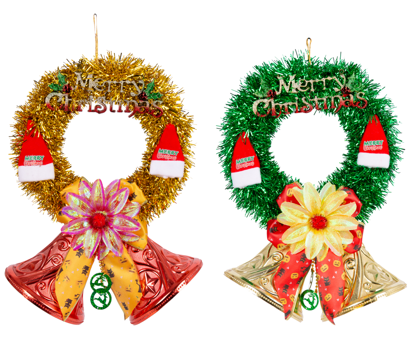 Merry Christmas multy | Christmas Wreath hanging Decoration item | Sam's Toy Ahmedabad Gujarat