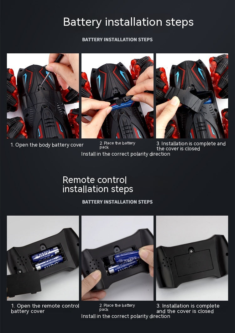 Remote Control Car Toy Gesture Induction Drift Electric Tumbling