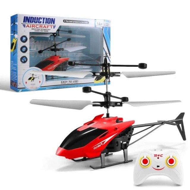 2CH Remote Control Sensor Control Hovering Helicopter RC Toy Children Gift
