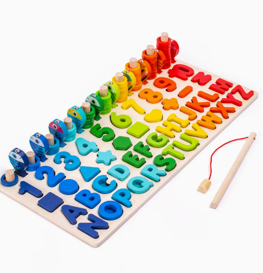 Toddler Toy Number Building Block Puzzle