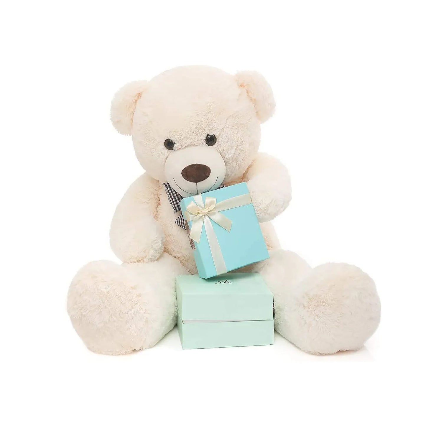 Sam Teddy Bear Plush Soft Toy For Ages 2 Years And Up Girls Gift, 100 cm