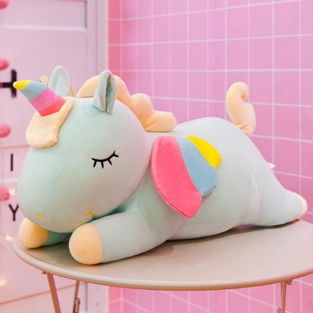 Buy 30CM Unicorn Action Figure Plush Toy Huggable Bear Doll Doll Girl Sleeping Long Pillow Cute Bed Gir - sams toy world shops in Ahmedabad - call on 9664998614 - best kids stores in Gujarat - Near me - discounted prices